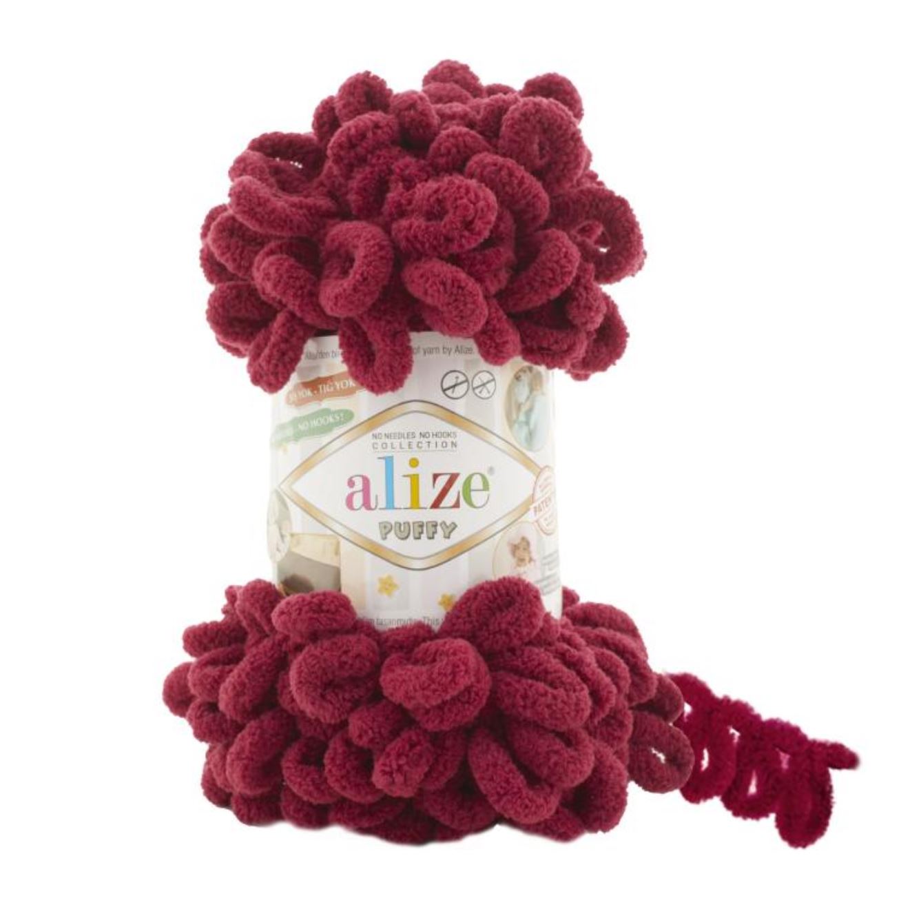 Puffy deka bordová - 107